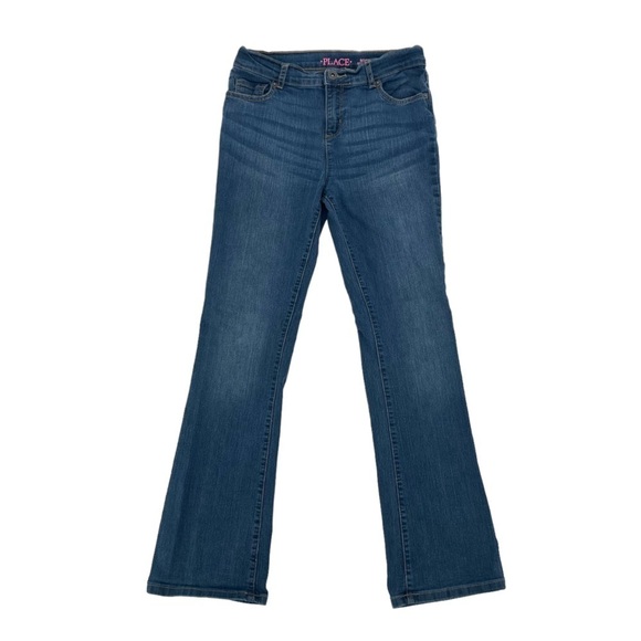 The Children’s Place Boot Cut Adjustable Waist Jeans Size 14 Girl’s - Picture 1 of 5